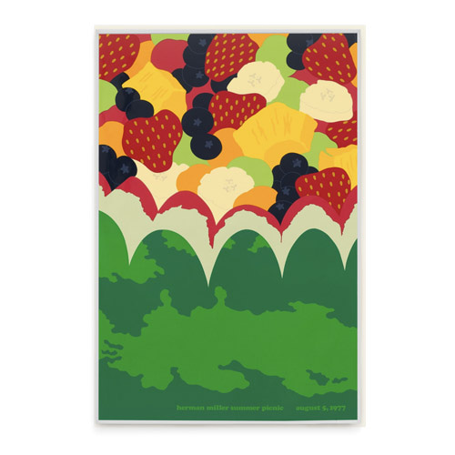 Herman Miller Summer Picnic (1972 / Printed in 2010) &#039;Fruit Salad&#039; by Stephen Frykholm